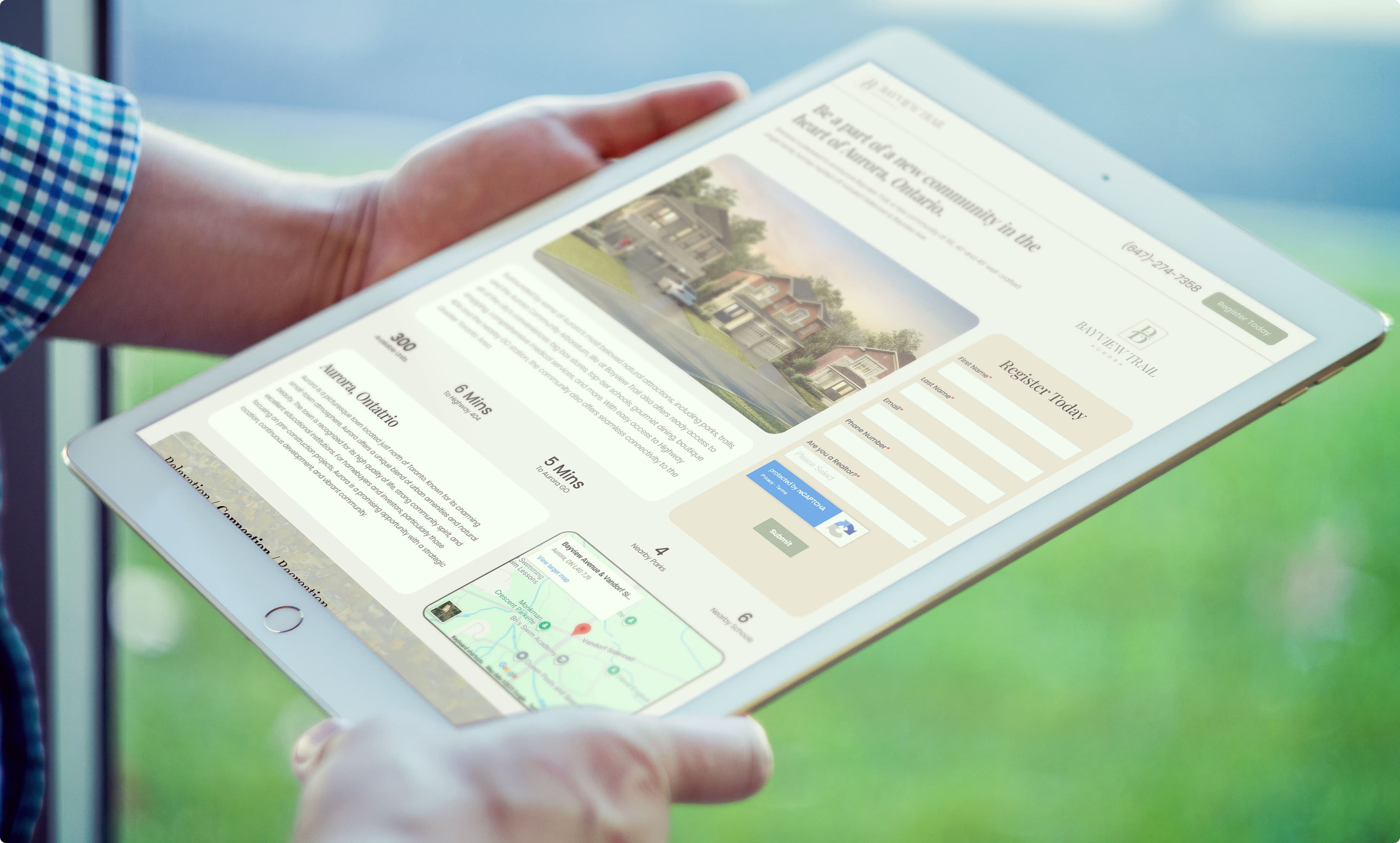 Durco Website Mockup